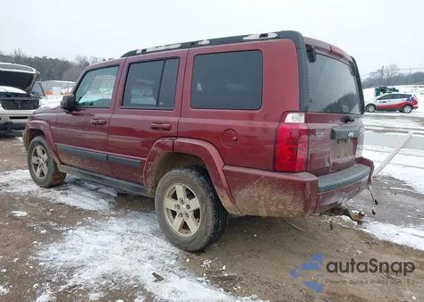 2007 Jeep Commander Sport from USA, damaged, VIN 1J8HH48K77C505981